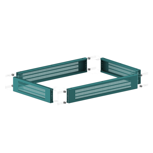 Панели цоколя перфорированные W700 H100 (2 шт.)